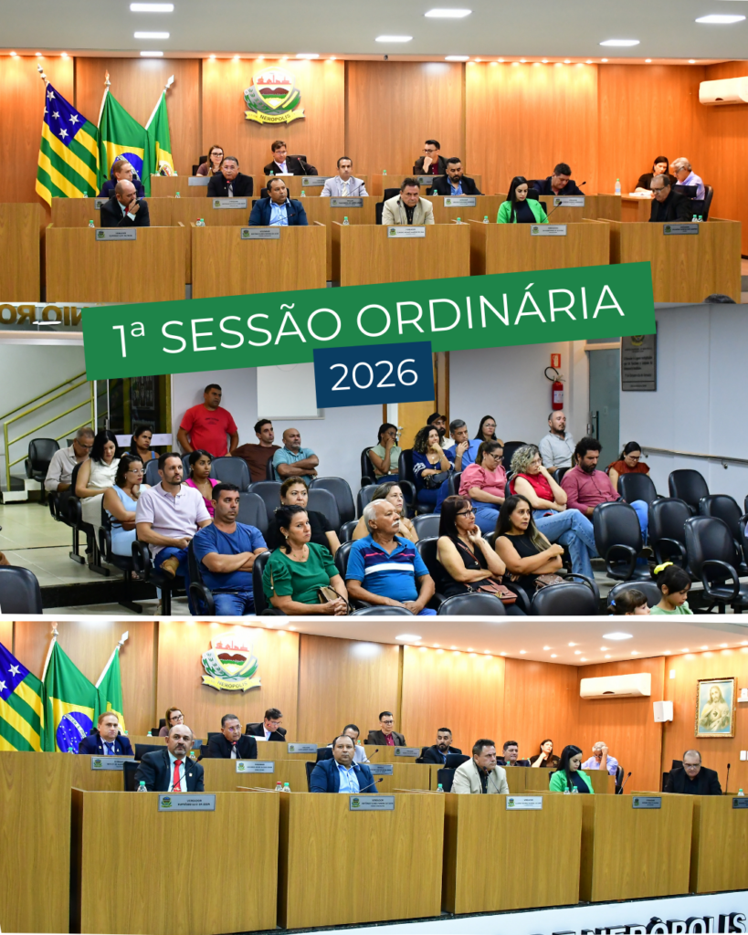 CÂMARA DE NERÓPOLIS RETOMA SESSÕES E APROVA PEDIDOS PARA SAÚDE, INFRAESTRUTURA E CAUSA ANIMAL