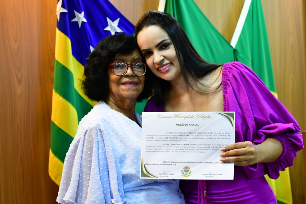 NOITE DE HOMENAGEM ÀS MULHERES EM NERÓPOLIS
