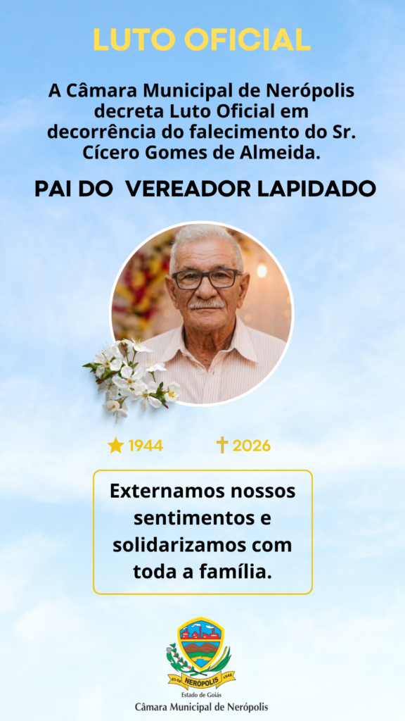 DECRETO DE LUTO OFICIAL